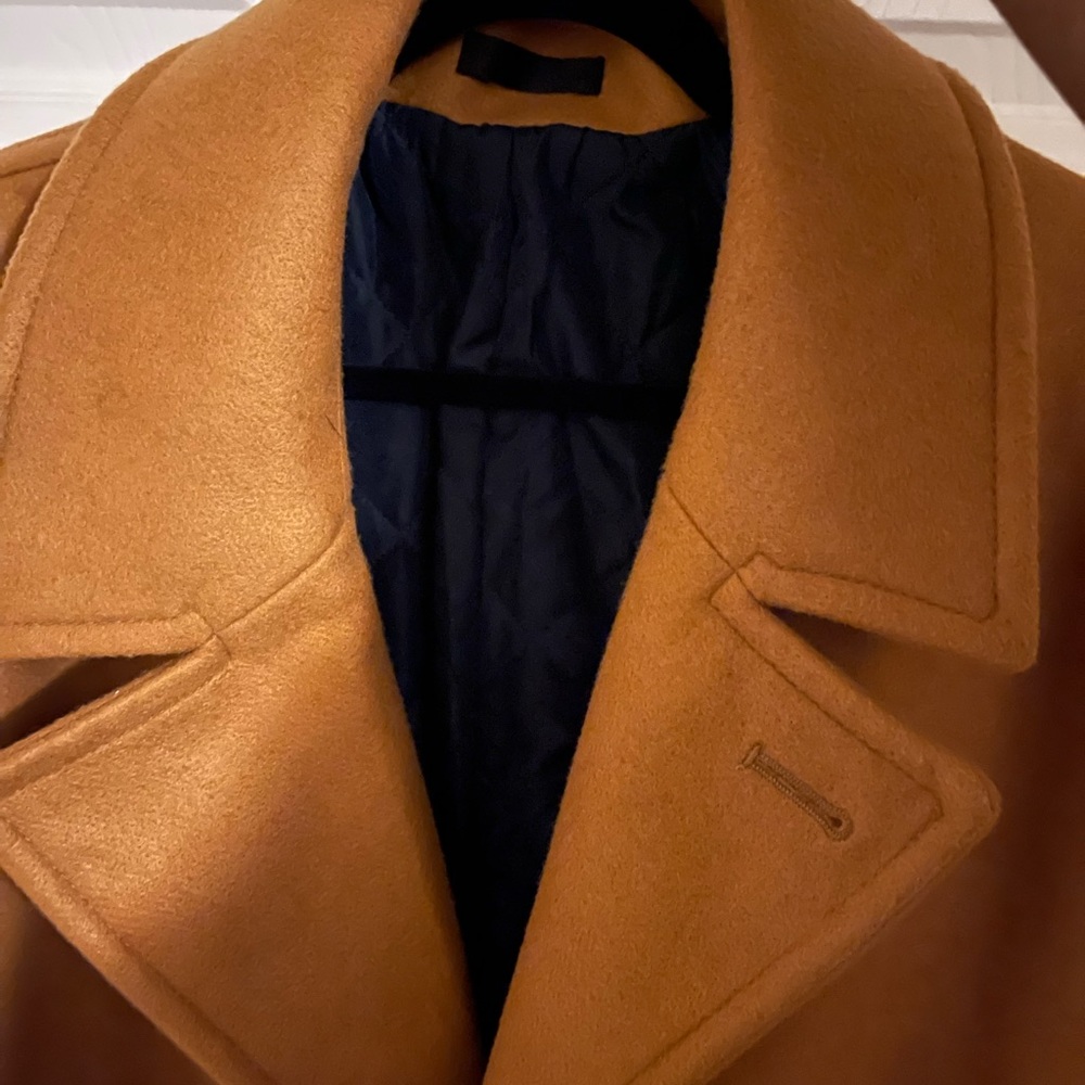 Soft brushed Peacoat for Men.